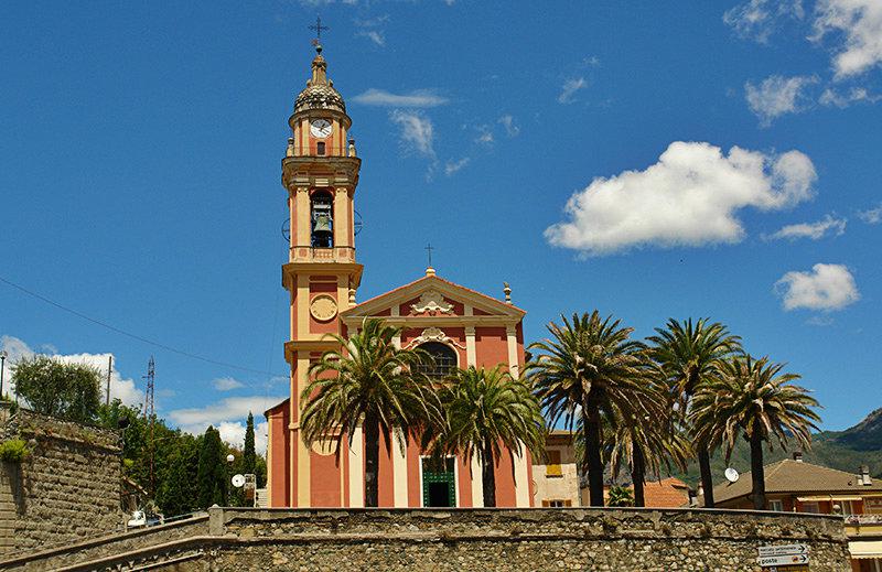 An old church in Casarza Ligure