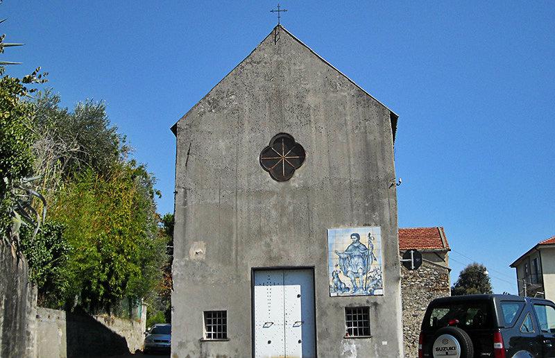 An old church in Celle Ligure