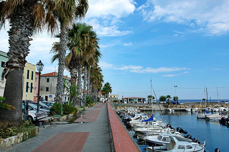 A beautiful port of Riva Ligure