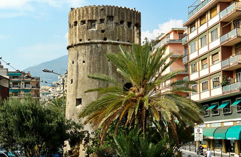 A tower in Sanremo