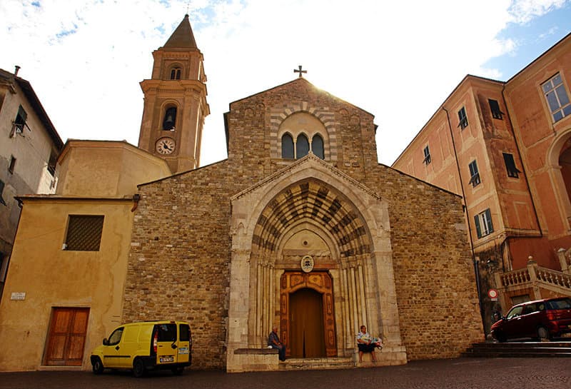 An old church in Ventimiglia